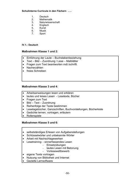 Schulprogramm der Gotzkowsky-Grundschule