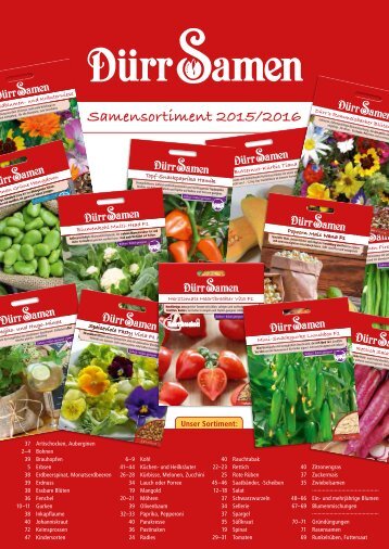 Dürr-Samen-Samenkatalog