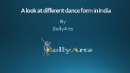 A look at different dance form in India