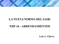 LA NUEVA NORMA DEL IASB NIIF 16 - ARRENDAMIENTOS