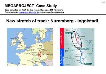 New stretch of track: Nuremberg - Ingolstadt - Megaproject