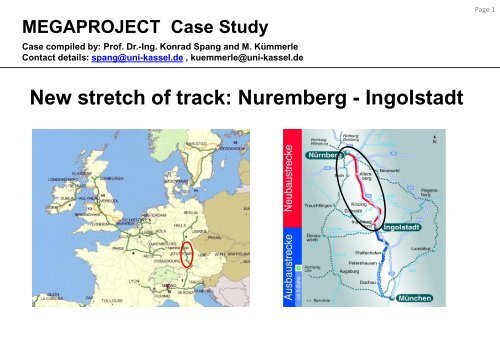 New stretch of track: Nuremberg - Ingolstadt - Megaproject