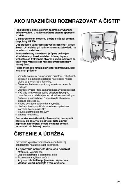 KitchenAid ZS 101 - Freezer - ZS 101 - Freezer SK (850736110000) Mode d'emploi