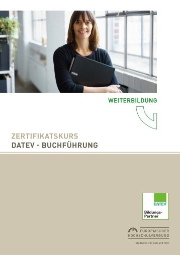 Zertifikatskurs Datev - Buchführung