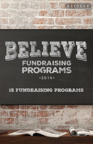 Fundraising Programs Catalog