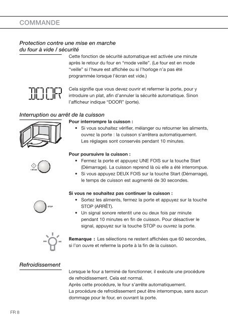 KitchenAid MA3611F/A02 - Microwave - MA3611F/A02 - Microwave EN (859116012900) Mode d'emploi