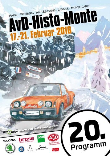 20. AvD-Histo-Monte Programmheft
