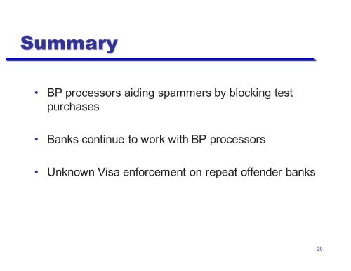 Bullet-Proof Credit Card Payment Processing Damon McCoy New York University