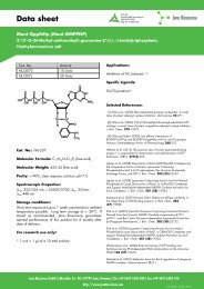 Data sheet - Jena Bioscience