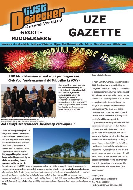 Uze Gazette 2016 - 1