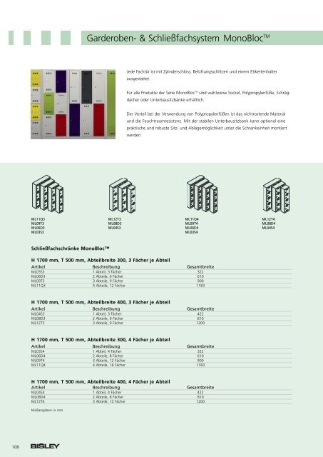 Bisley_Hauptkatalog_2016