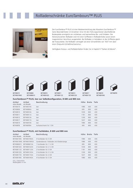 Bisley_Hauptkatalog_2016