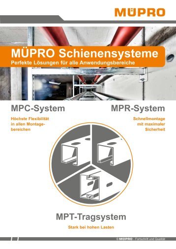 MÜPRO Schienensysteme DE