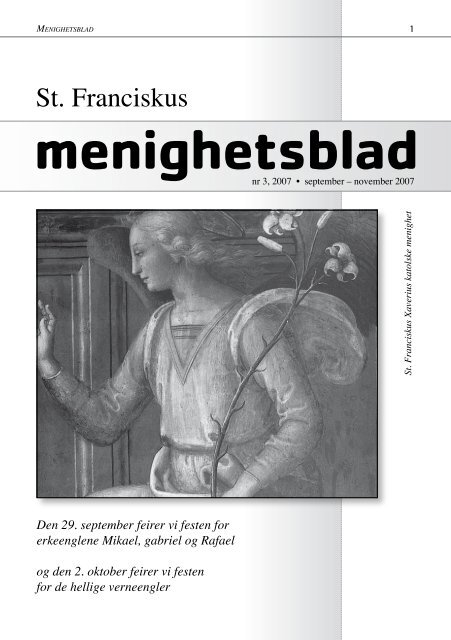 St. Franciskus menighetsblad nr 3, 2007