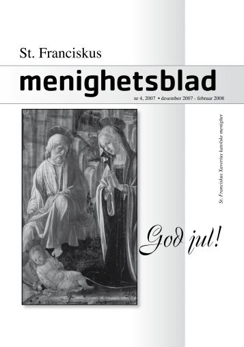 St. Francikus menighetsblad nr 4, 2007