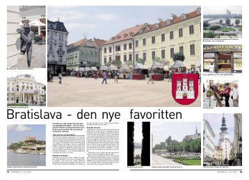 Bratislava - den nye favoritten