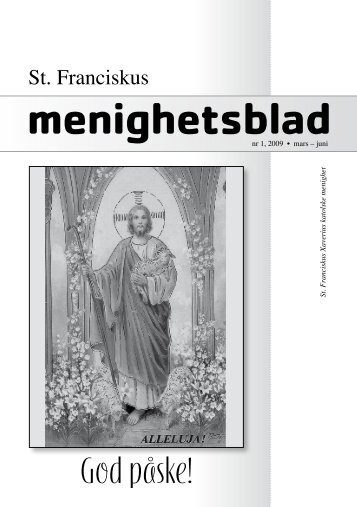 St. Franciskus menighetsblad nr 1, 2009