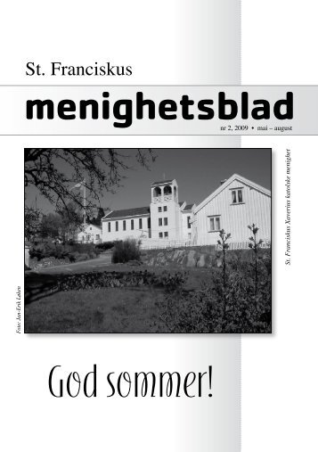 St. Franciskus menighetsblad nr 2, 2009