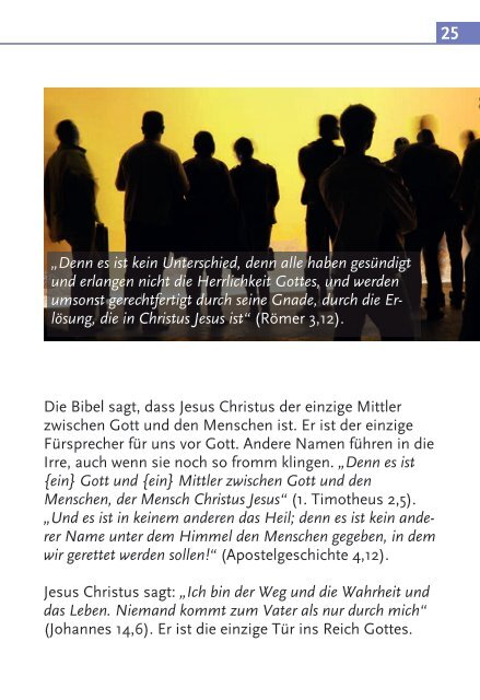 Religion oder Christus?