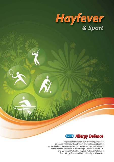 Care Allergy Defence - Hayfever and Sport Report