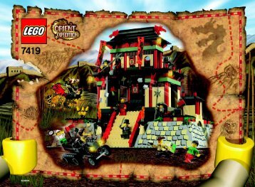 Lego Dragon Fortress - 7419 (2003) - Dragon Fortress BI 7419