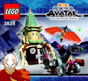 Lego Air Temple - 3828 (2006) - Air Temple BI 3828 V 29