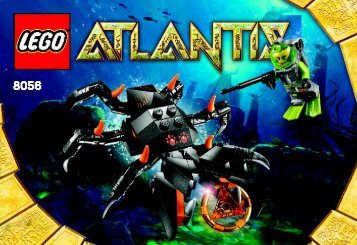 Lego Monster Crab Clash - 8056 (2009) - Atlantis BI 3001/16 - 8056 V 39