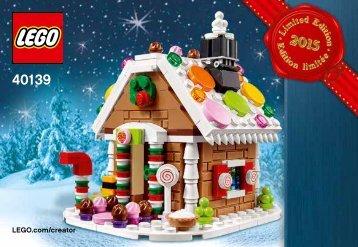 Lego Gingerbread House - 40139 (2015) - MMB June  - Parrot BI 3010 / 68+4 / 65+115g, 40139 V39