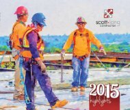 Scott-Long Construction - 2015 Highlights