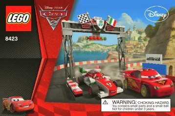 Lego World Grand Prix Racing Rivalry - 8423 (2011) - CARS 1 BI 3002/48 - 8423 V.39