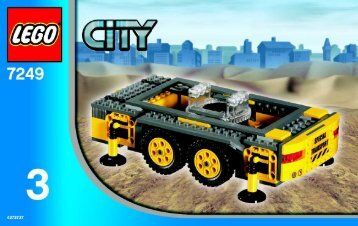 Lego XXL Mobil Crane - 7249 (2005) - Co-Pack LEGO City Baustelle BUILDING INSTR. 7249 BOX 3