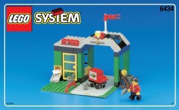 Lego ROADSIDE REPAIR - 6434 (1999) - Tow-away Truck BUIL.INST.6434 BUILDING 1W.1/6