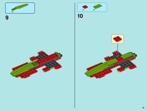 Lego Cragger&rsquo;s Command Ship - 70006 (2013) - Chima Value Pack BI 3019/60+4*- 70006 V29/39 2/2