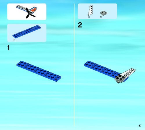 Lego Coast Guard Helicopter - 60013 (2013) - Coast Guard Platform BI 3017 / 80+4 - 65/115g 60013 V29