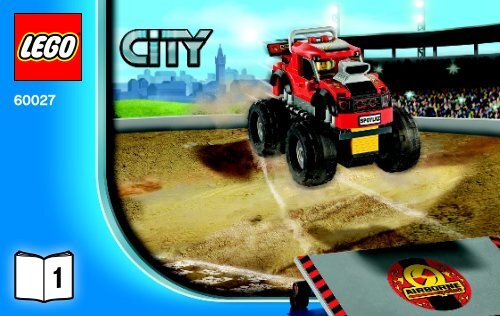 Lego Monster Truck Transporter - 60027 (2013) - Ambulance BI 3004/48 - 60027 V29 1/2