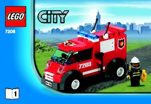 Lego Fire Station 7208 2009 Fire Boat BI 3010 24 7208 V.29 1 4