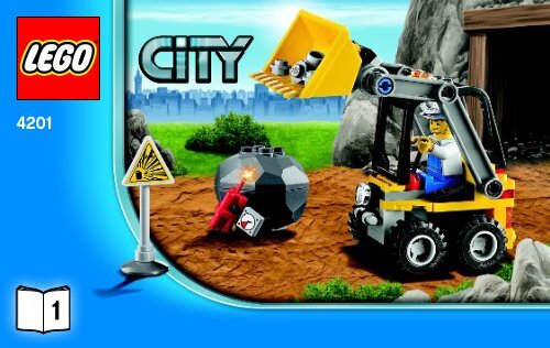 Lego Loader and Tipper - 4201 (2012) - Mining 4x4 BI 3004/20, 4201 V29 1/2