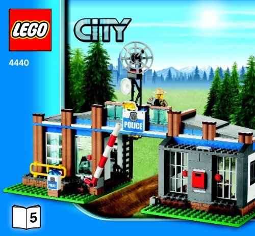 lego 4440 forest police station