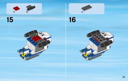 Lego Police Station - 60047 (2014) - Police Patrol BI 3004/28 60047 3/6 V29