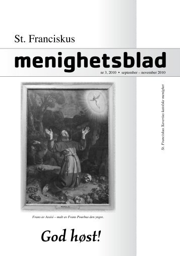 St. Franciskus menighetsblad nr 3, 2010