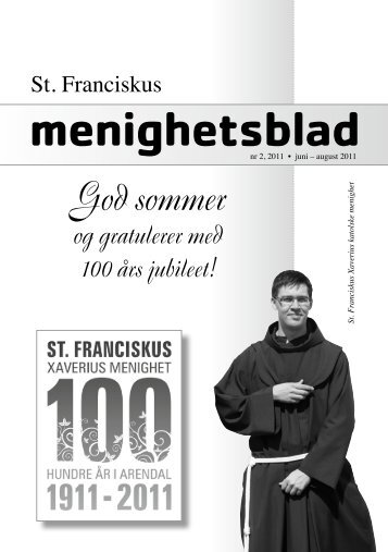 St. Franciskus menighetsblad nr 2, 2011