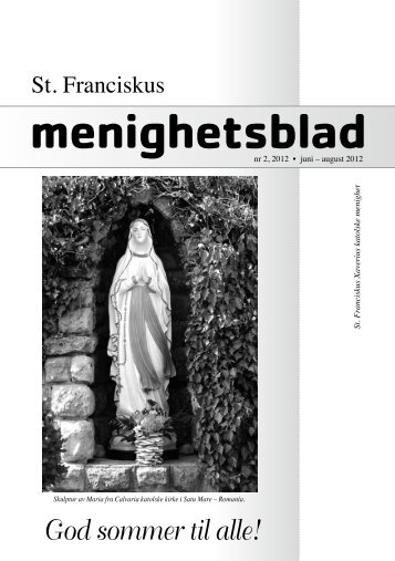 St. Franciskus menighetsblad nr 2, 2012