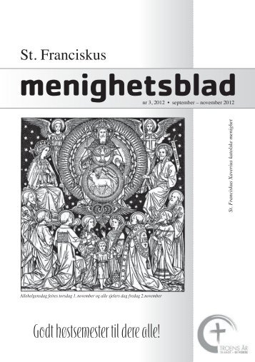St. Franciskus menighetsblad nr 3, 2012