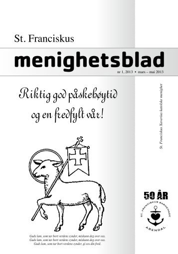 St. Franciskus menighetsblad nr 1, 2013