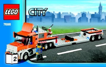 Lego Helicopter Transporter - 7686 (2009) - CITY Value Pack BI 3004/72+4 - 7686-2/2
