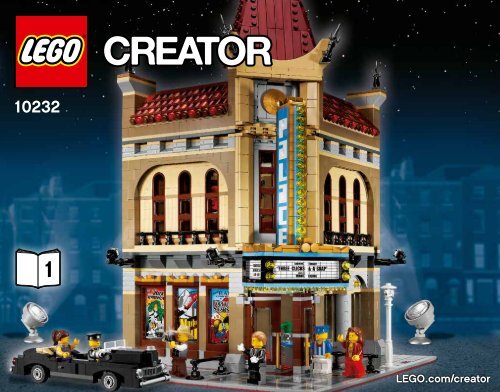 Lego Palace Cinema - 10232 (2013) - Maersk Train BI 3016/56, 10232 1/3 V39