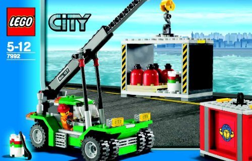 Lego Container Stacker - 7992 (2007) - Container Stacker BI 7992, IN