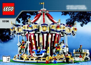 Lego Grand Carousel - 10196 (2009) - Build the breathtaking Taj Mahal! BI 3008/64 - 10196 V46 2/2