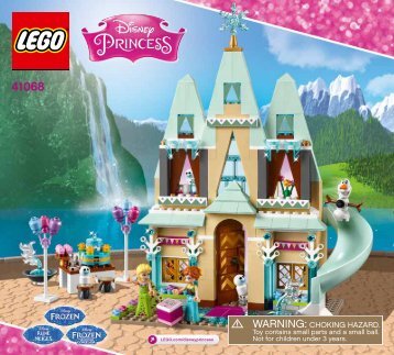 Lego Arendelle Castle Celebration - 41068 (2015) - Anna & Kristoffâs Sleigh Adventure BI 3017/128+4/65+200g, 41068 V39