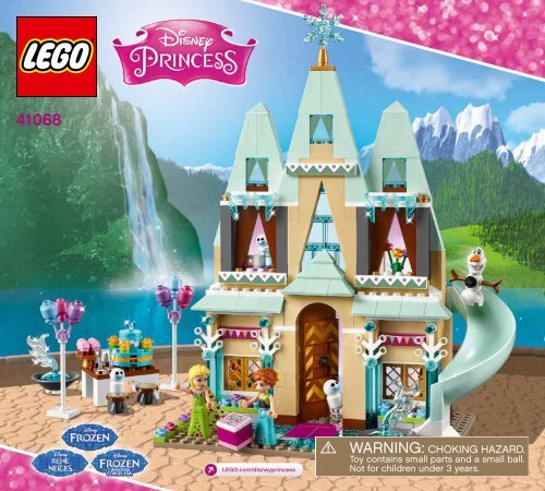 Lego Arendelle Castle Celebration - 41068 (2015) - Anna &amp; Kristoff&rsquo;s Sleigh Adventure BI 3017/128+4/65+200g, 41068 V39